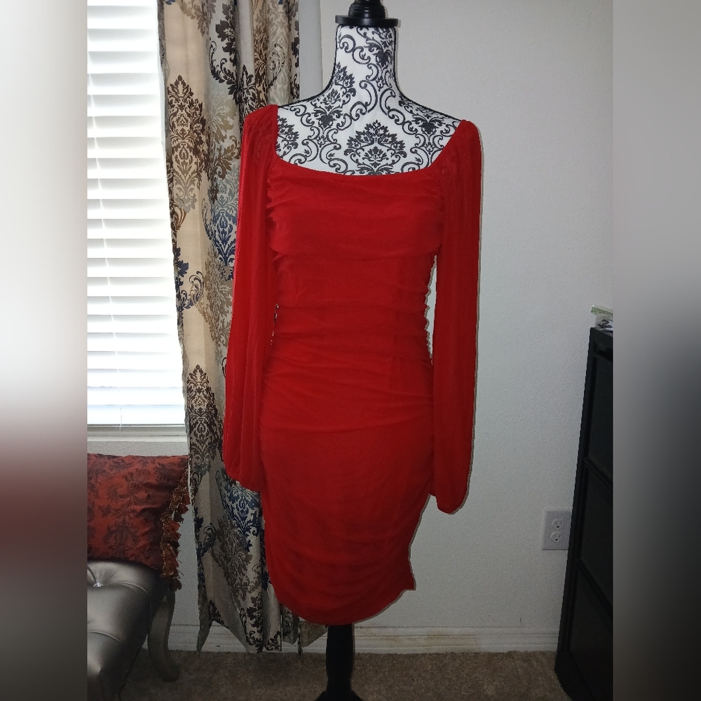 Elegant Red Dress